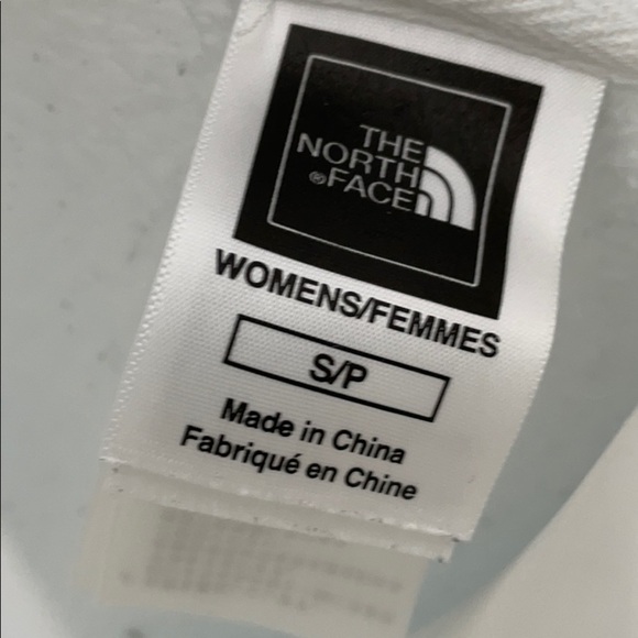 The North Face pullover sweatshirt hoodie white SM - Picture 4 of 5
